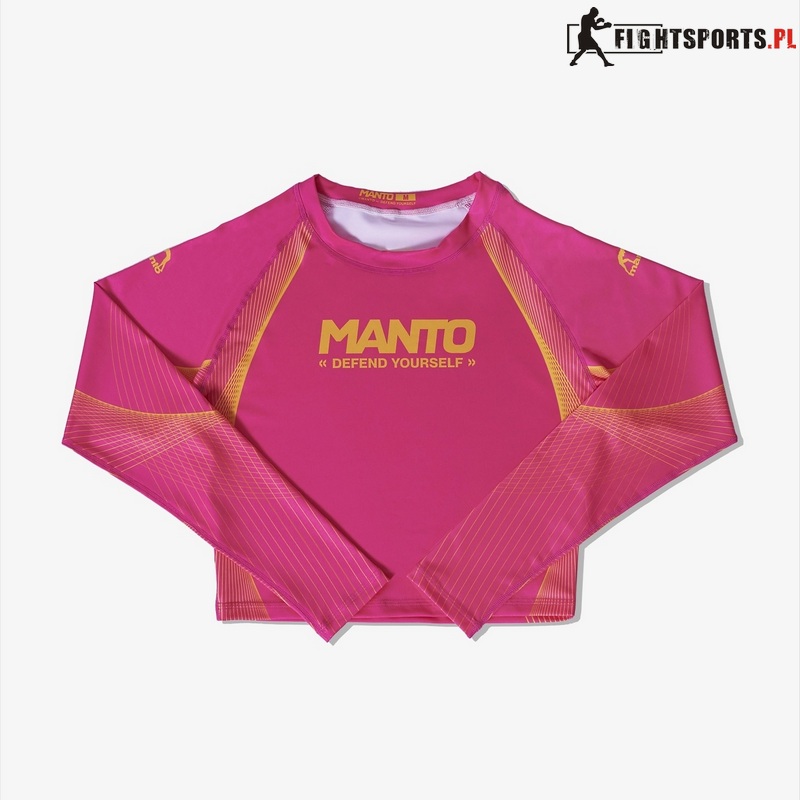 MANTO LONGSLEEVE RASHGUARD DEFEND PINK