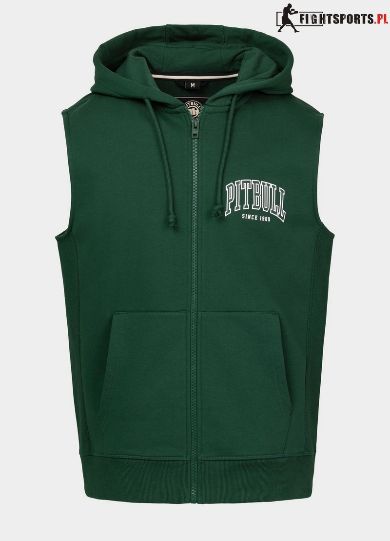 PIT BULL BEZRĘKAWNIK Z KAPTUREM BADGER