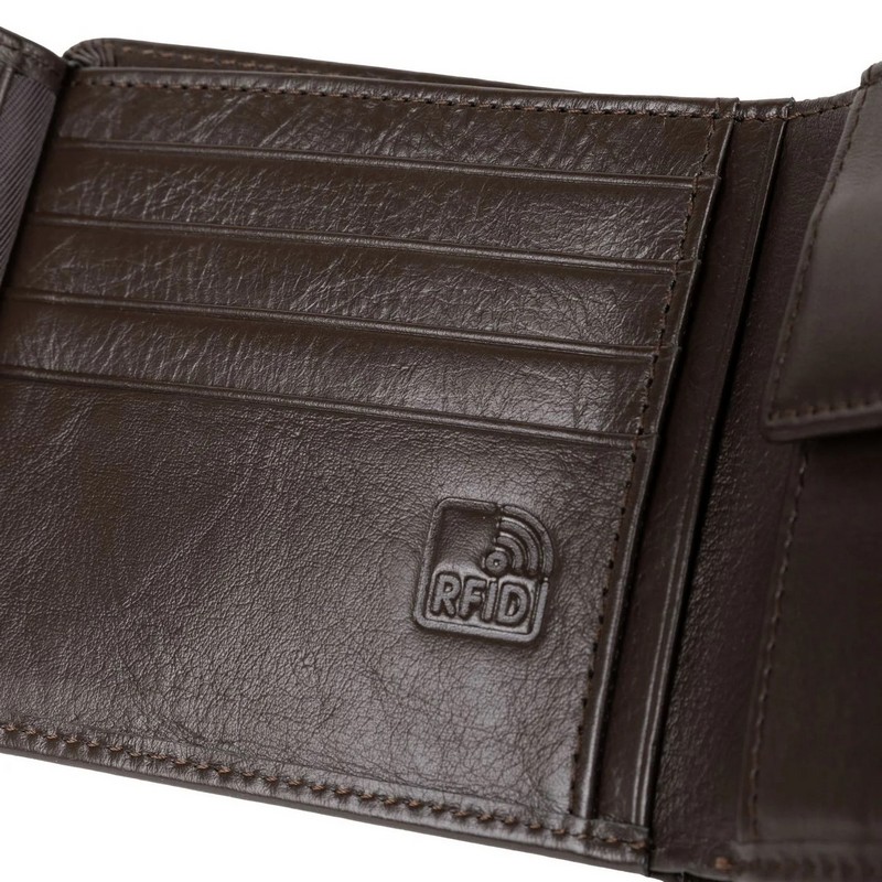 PIT BULL PORTFEL SKÓRZANY POWAY BROWN