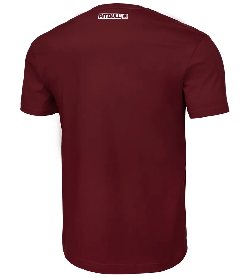 PIT BULL KOSZULKA HILLTOP BURGUNDY