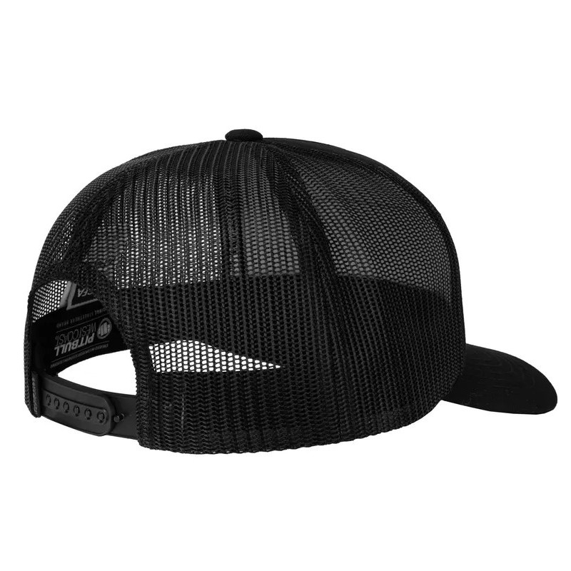 PIT BULL CZAPKA Z DASZKIEM SNAPBACK BLOOD DOG TRUCKER BLACK