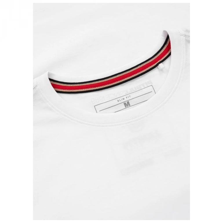 PIT BULL KSZULKA MĘSKA T-SHIRT MINIMAL WHITE
