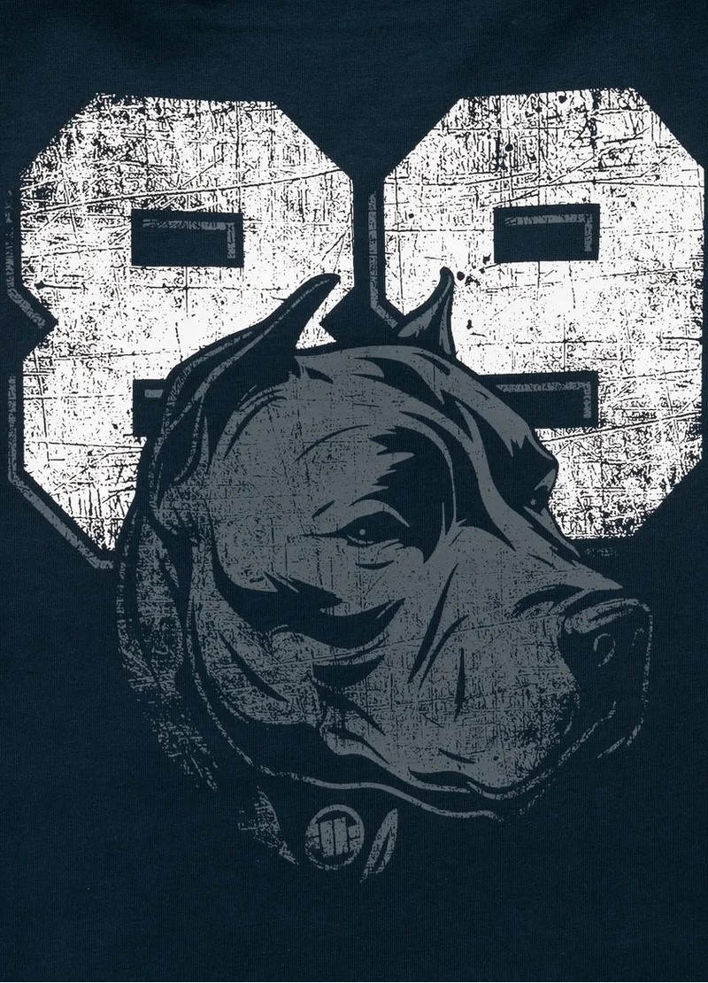 PIT BULL TANK TOP DOG 89 NAVY