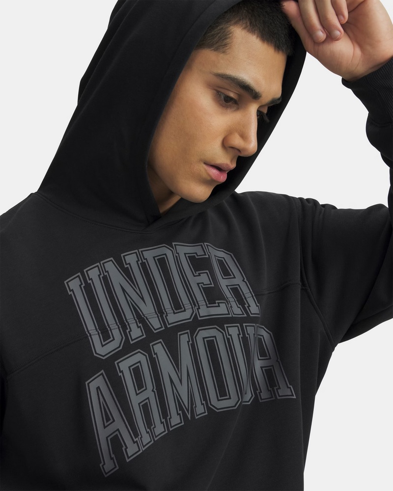 UNDER ARMOUR BLUZA Z KAPTUREM RIVAL LIGHTWEIGHT GRAPHIC