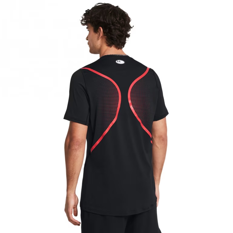 UNDER ARMOUR KOSZULKA HeatGear Fitted GRAPHIC 001