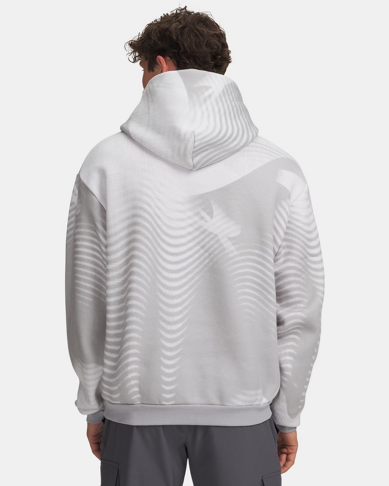 UNDER ARMOUR BLUZA Z KAPTUREM ICON FLEECE PRINTED