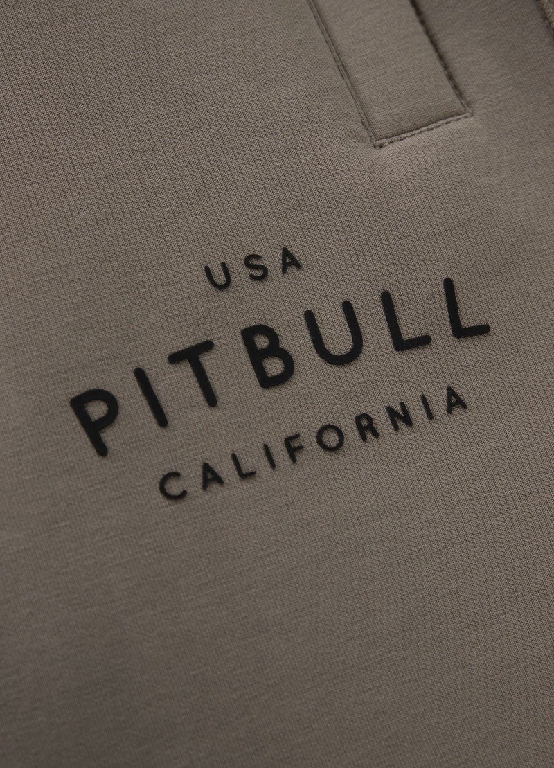 PIT BULL SPODNIE DRESOWE SAMPSON TAUPE