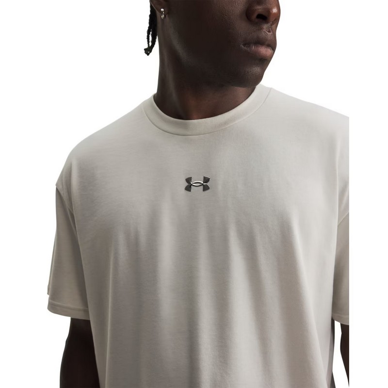 UNDER ARMOUR KOSZULKA HEAVYWEIGHT METAL LOGO 110