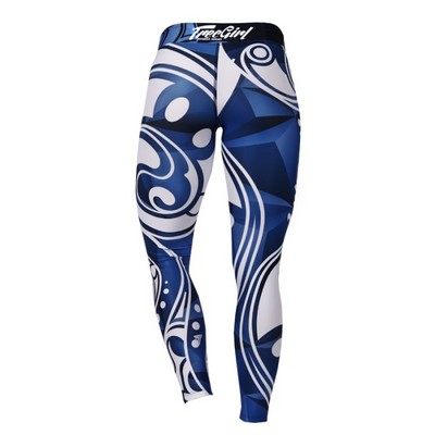 TREC LEGGINSY TrecGirl 009 blue