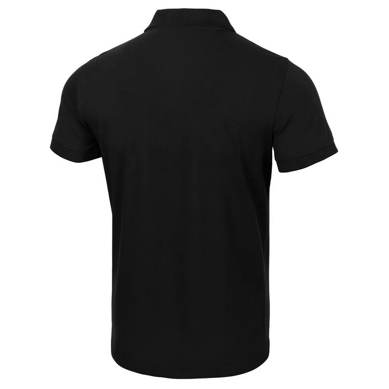PIT BULL KOSZULKA POLO JERSEY SMAL LOGO BLACK