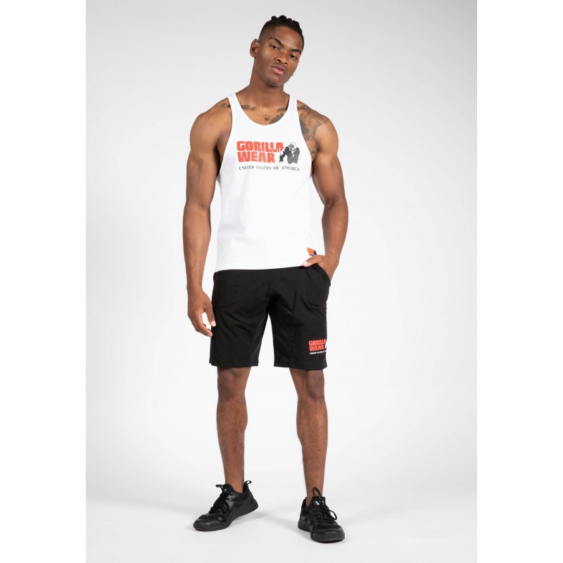 GORILLA WEAR TANK TOP CLASSIC WHITE 