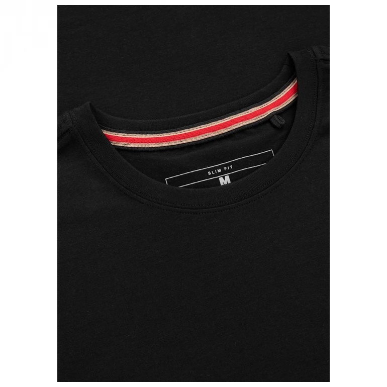 PIT BULL KSZULKA MĘSKA T-SHIRT MINIMAL BLACK 