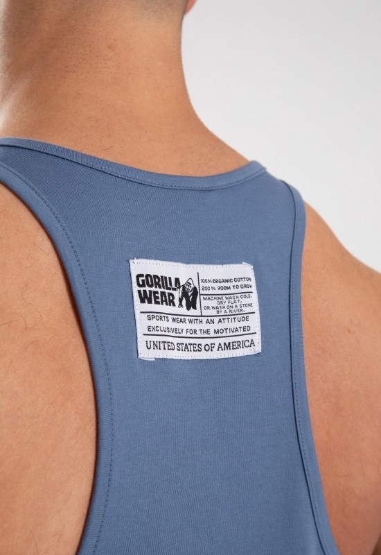 GORILLA WEAR TANK TOP CLASSIC CORONET BLUE