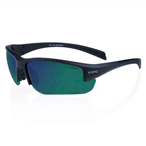 OPC OKULARY PRZECIWSŁONECZNE SAN SALVO BLACK GREEN REVO