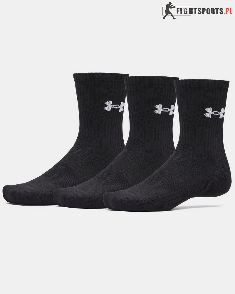 UNDER ARMOUR SKARPETKI PERFORMANCE COTTON CREW 008