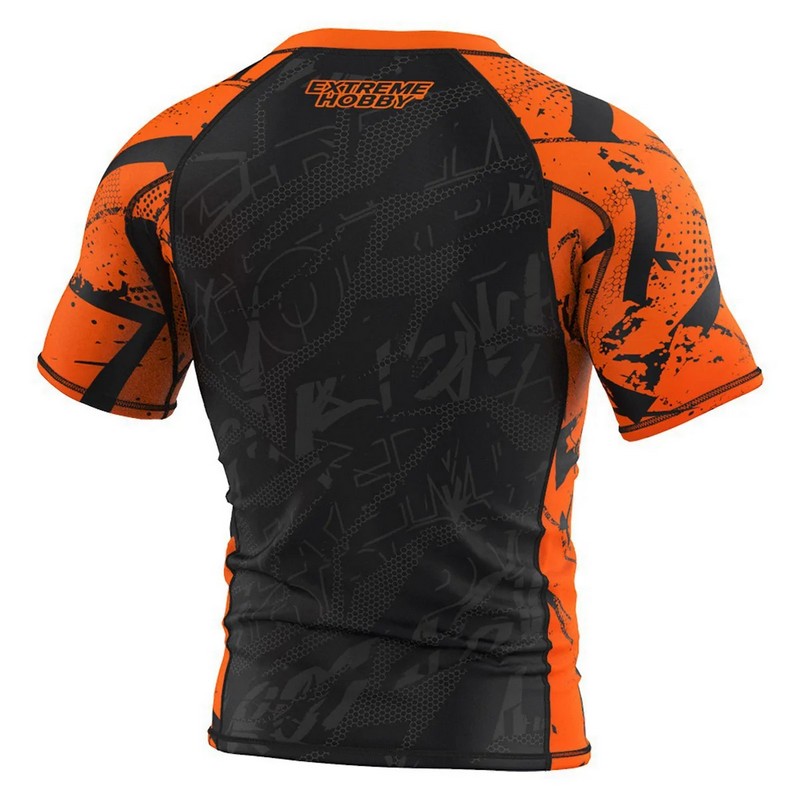 EXTREME HOBBY KOSZULKA RASHGUARD NEO ORANGE