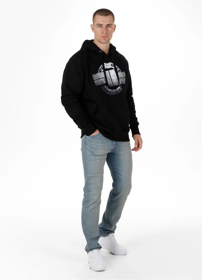 PIT BULL BLUZA Z KAPTUREM STEEL LOGO