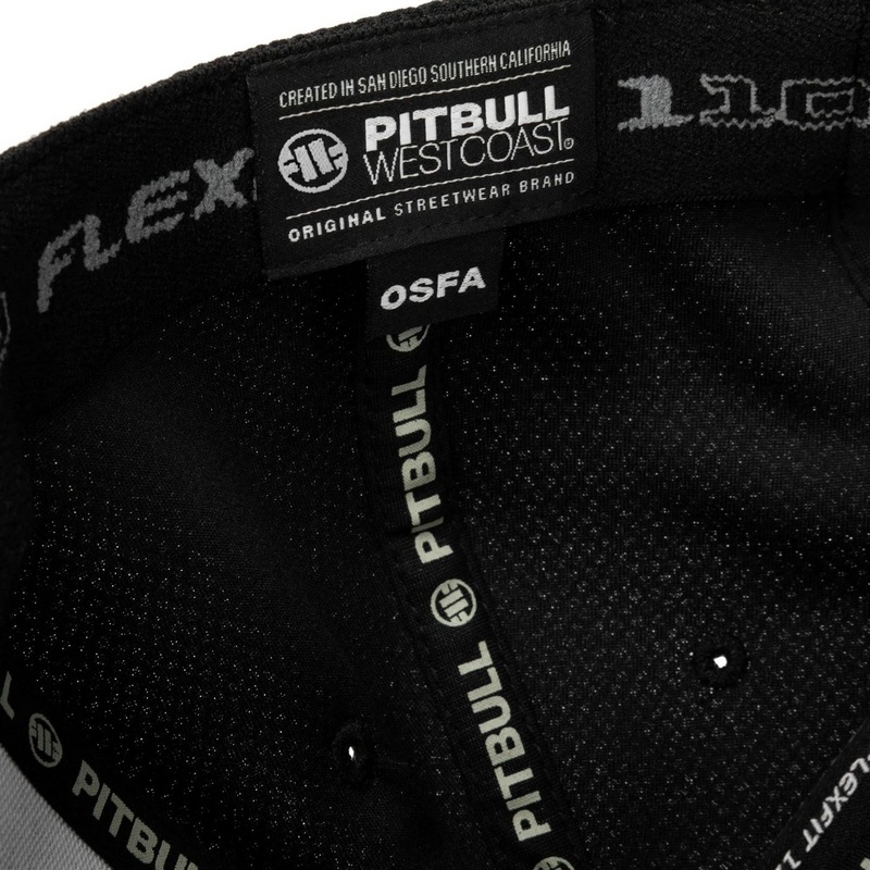 PIT BULL CZAPKA Z DASZKIEM SNAPBACK LOGO HYBRID BLACK