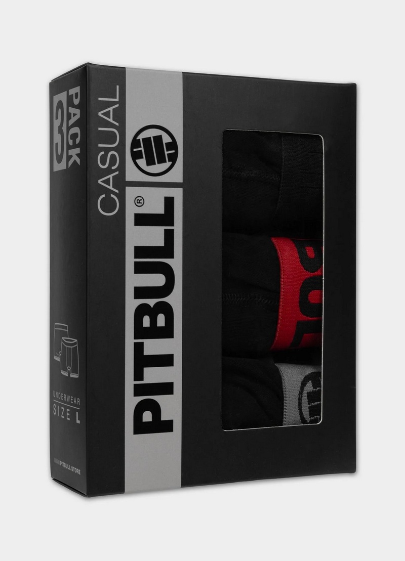PIT BULL BOKSERKI 3 PACK CASUAL TAPE