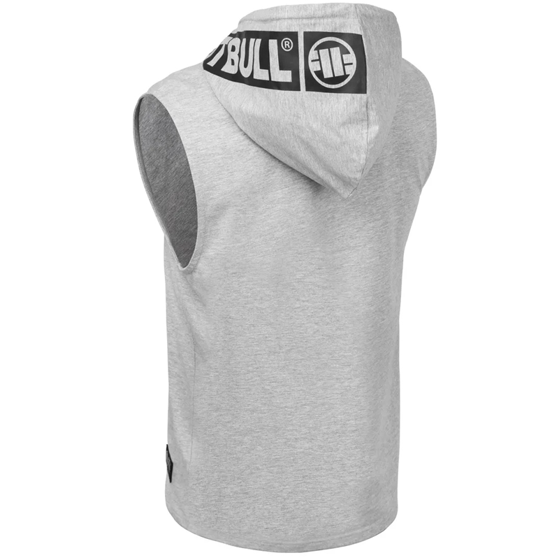 PIT BULL TANK TOP Z KAPTUREM MERCADO SPANDEX HILLTOP GREY