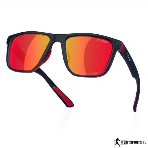 OPC OKULARY PRZECIWSŁONECZNE MIAMI MATT BLACK RED REVO