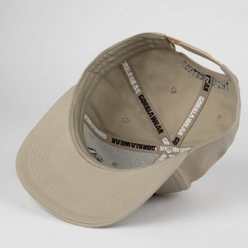 GORILLA WEAR CZAPKA Z DASZKIEM DOTHAN CAP BEŻ