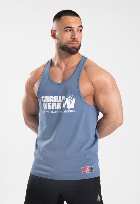 GORILLA WEAR TANK TOP CLASSIC CORONET BLUE