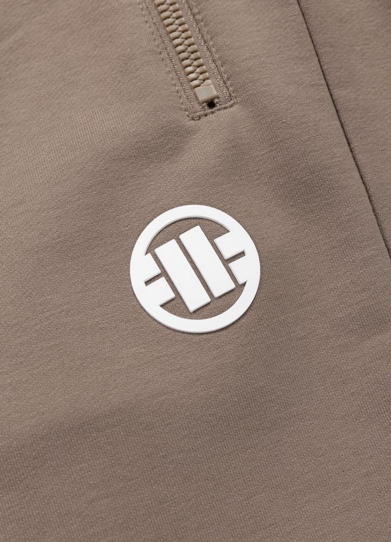 PIT BULL SPODNIE DRESOWE NUGGET BROWN SAVANA