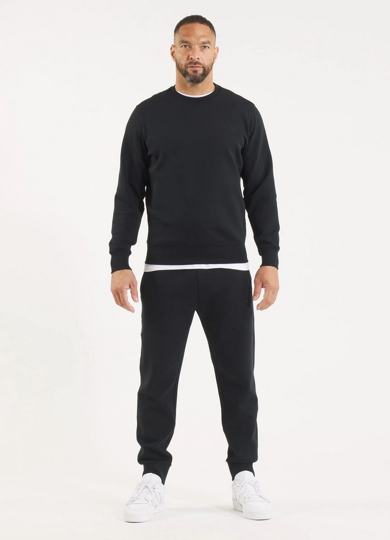 PIT BULL BLUZA CREWNECK SAMPSON BLACK