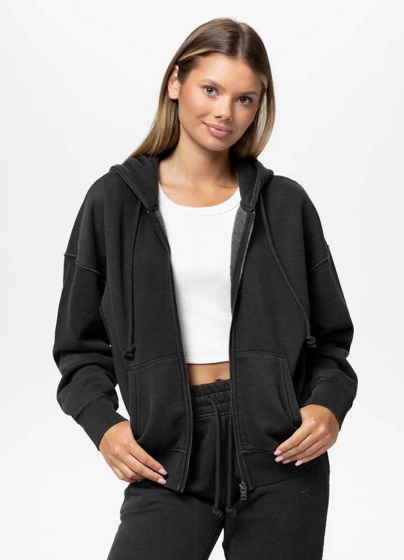 PIT BULL BLUZA WASHED ROZPINANA LOVIA ZIP