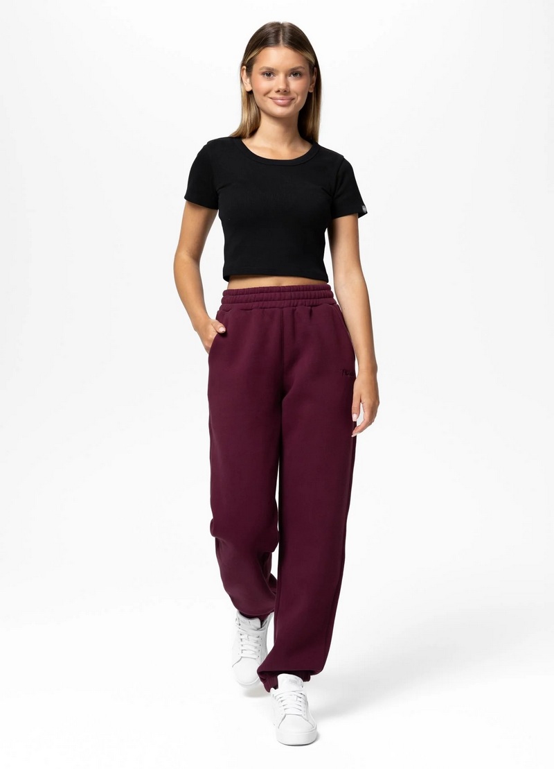 PIT BULL SPODNIE DRESOWE TULLA GRAPE WINE