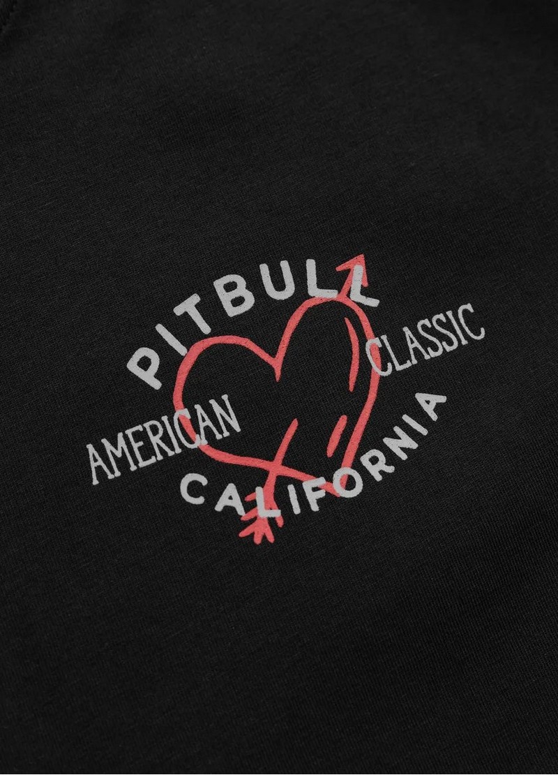 PIT BULL KOZULKA HEART BLACK