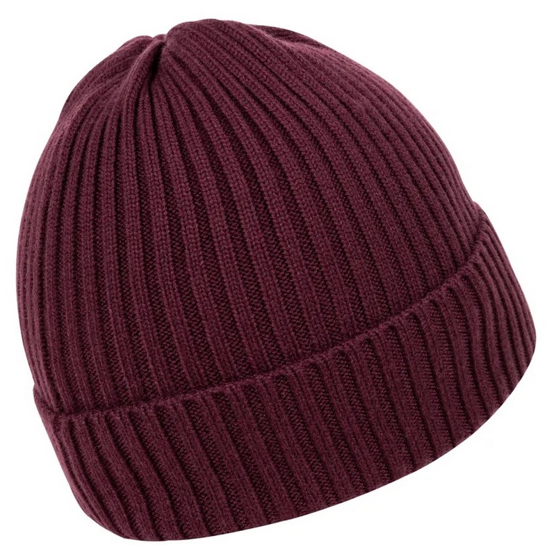 PIT BULL CZAPKA ZIMOWA VELCRO BURGUNDY