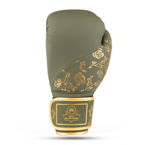 BUSHIDO RĘKAWICE BOKSERSKIE OLIVE ROSE