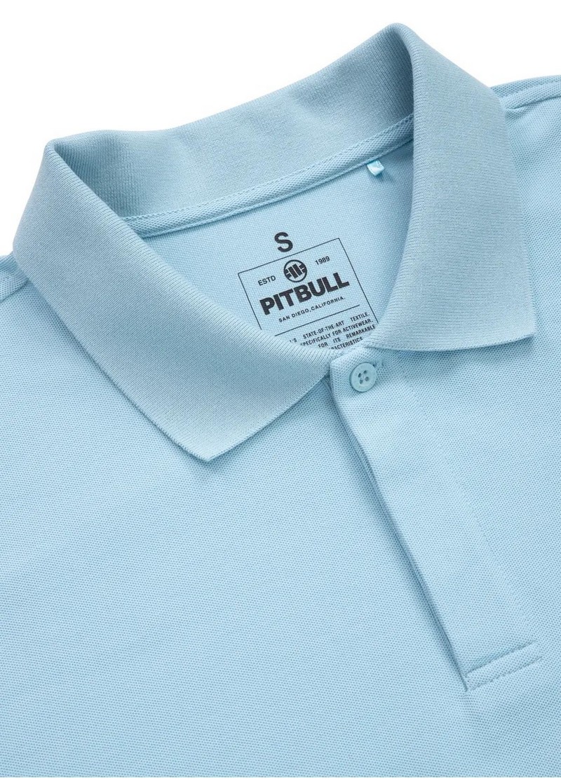 PIT BULL KOSZULKA POLO ROCKEY LIGHT BLUE