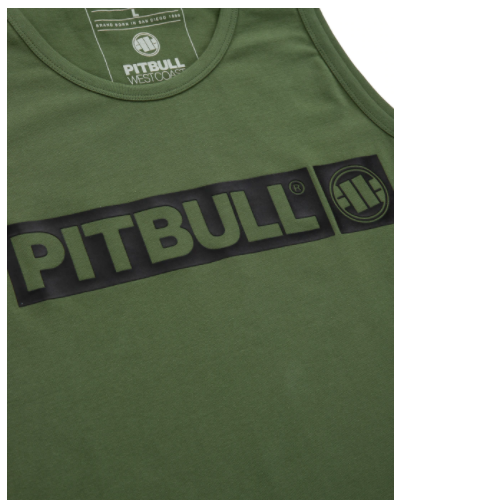 PIT BULL TANK TOP HILLTOP OLIVE
