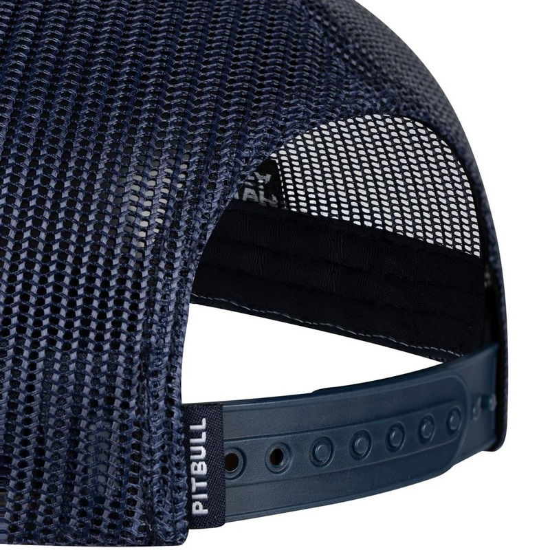 PIT BULL CZAPKA Z DASZKIEM SO CAL RETRO TRUCKER NAVY