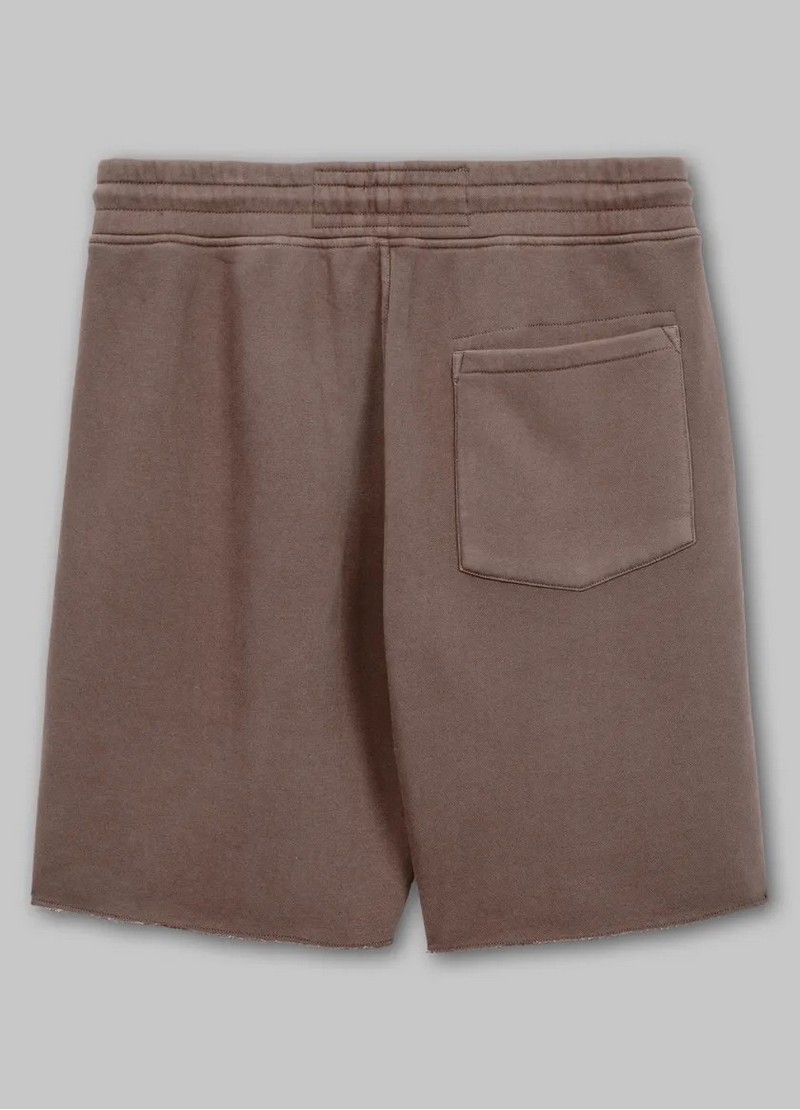 PIT BULL SZORTY LANCASTER WASHED BURGUNDY