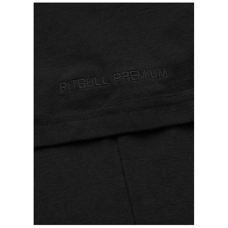 PIT BULL KOSZULKA NO LOGO SLIM FIT BLACK