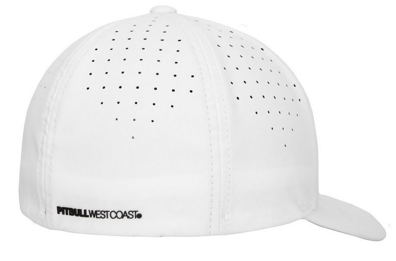 PIT BULL CZAPKA Z DASZKIEM FULL CAP PERFORATED LOGO WHITE
