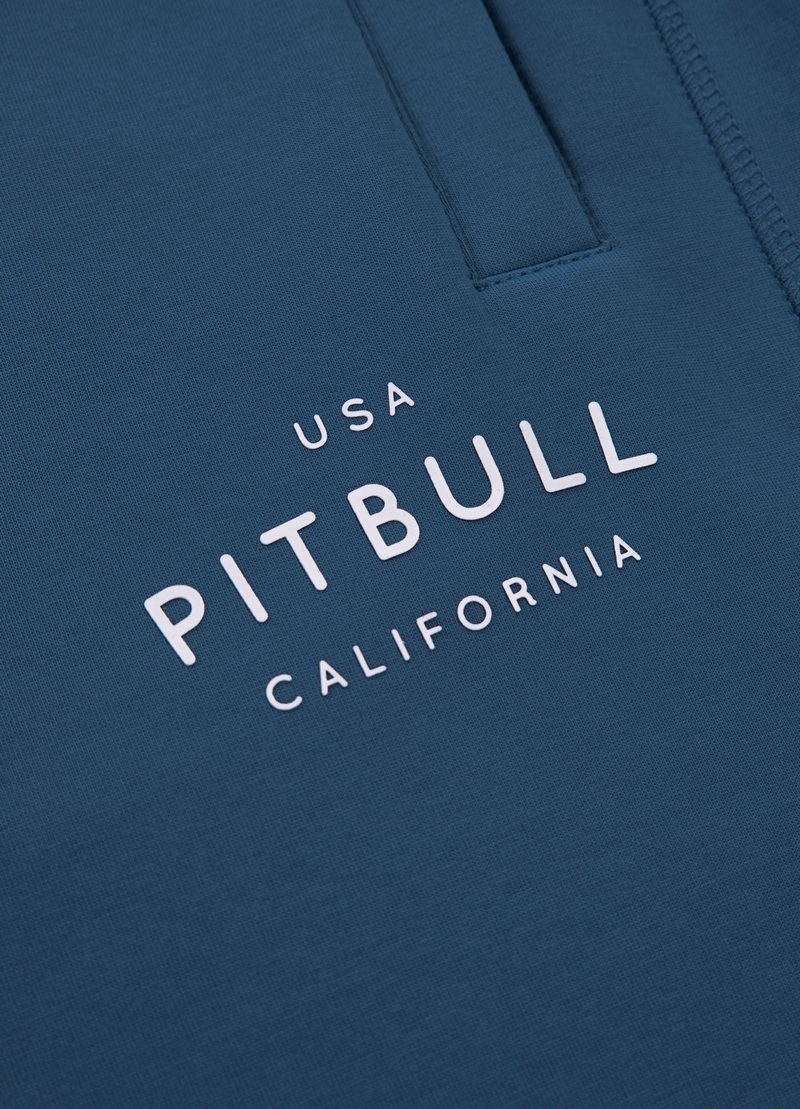 PIT BULL SPODNIE DRESOWE SAMPSON PETROL BLUE