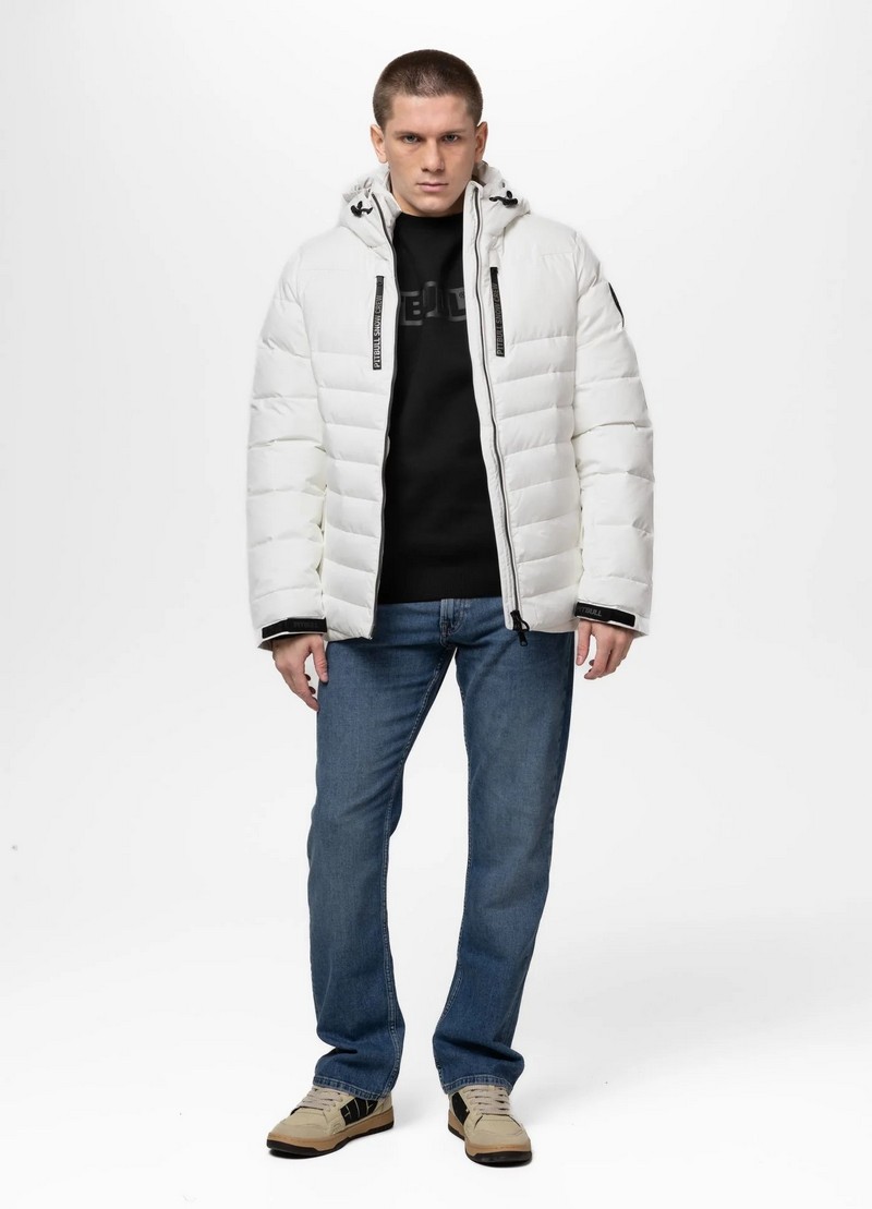 PIT BULL KURTKA CRESTLINE OFF WHITE