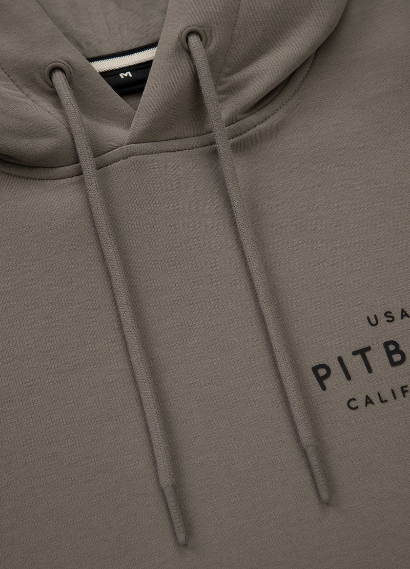 PIT BULL BLUZA Z KAPTUREM SAMPSON TAUPE