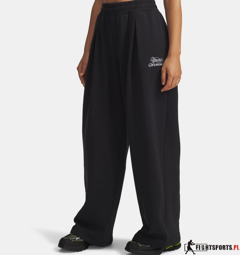 UNDER ARMOUR SPODNIE DRESOWE RIVAL FLEECE SCRIPT