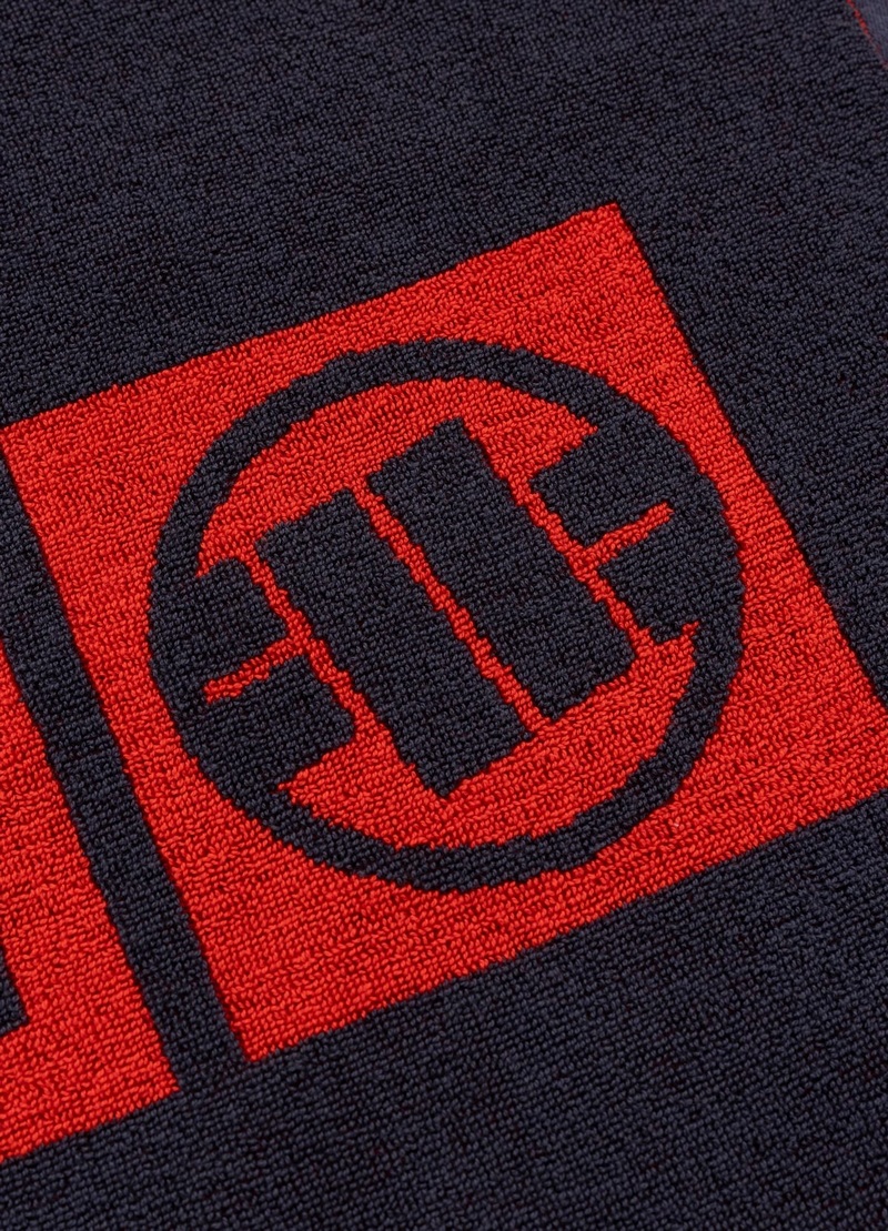 PIT BULL RĘCZNIK HILLTOP GRAPHITE / RED