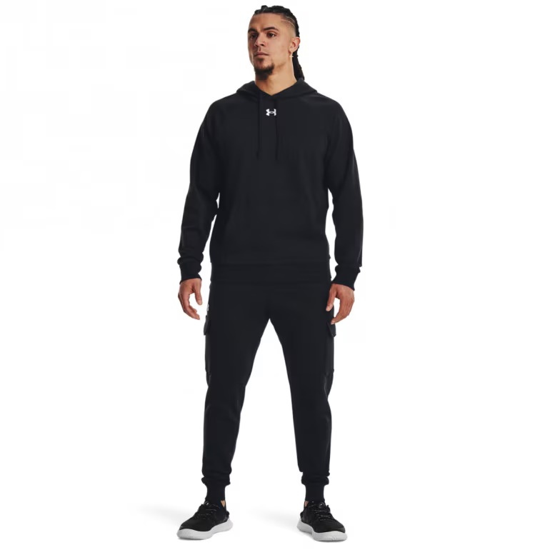 UNDER ARMOUR SPODNIE DRESOWE RIVAL FLEECE CARGO 001