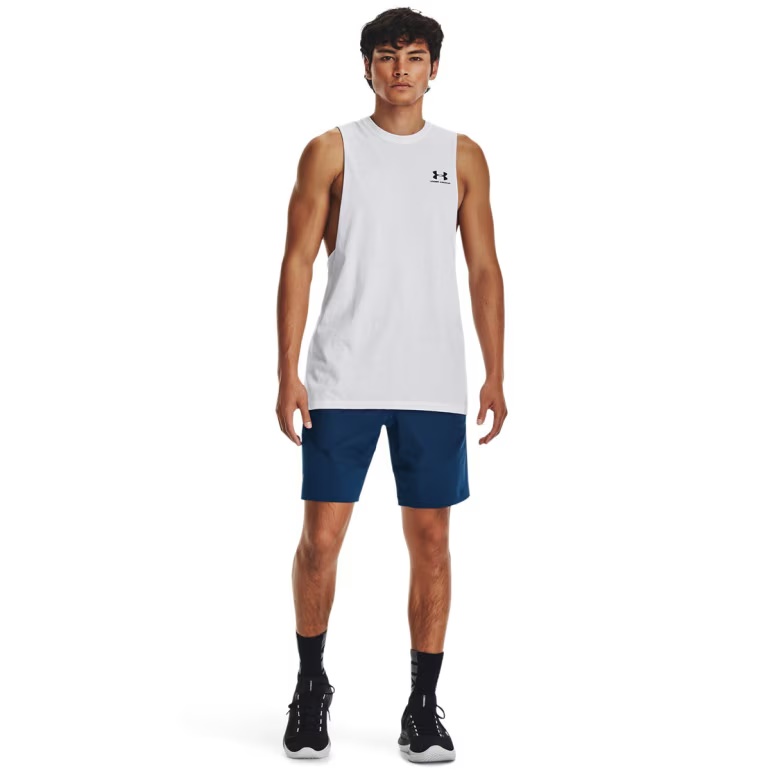 UNDER ARMOUR TANK TOP LEFT CHEST CUT OFF 100