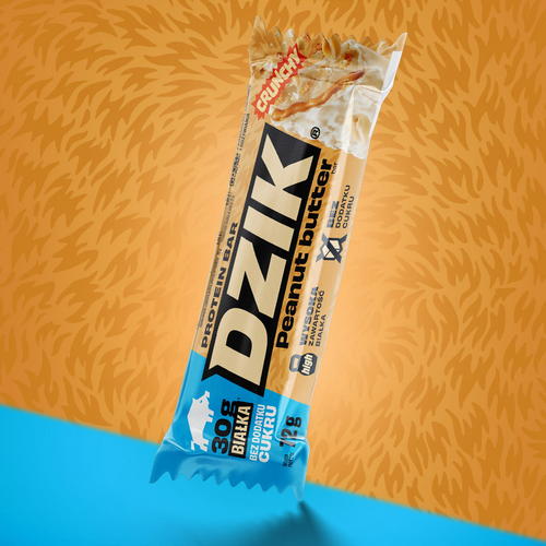 WK DZIK BATON PROTEINOWY 72g PEANUT BUTTER