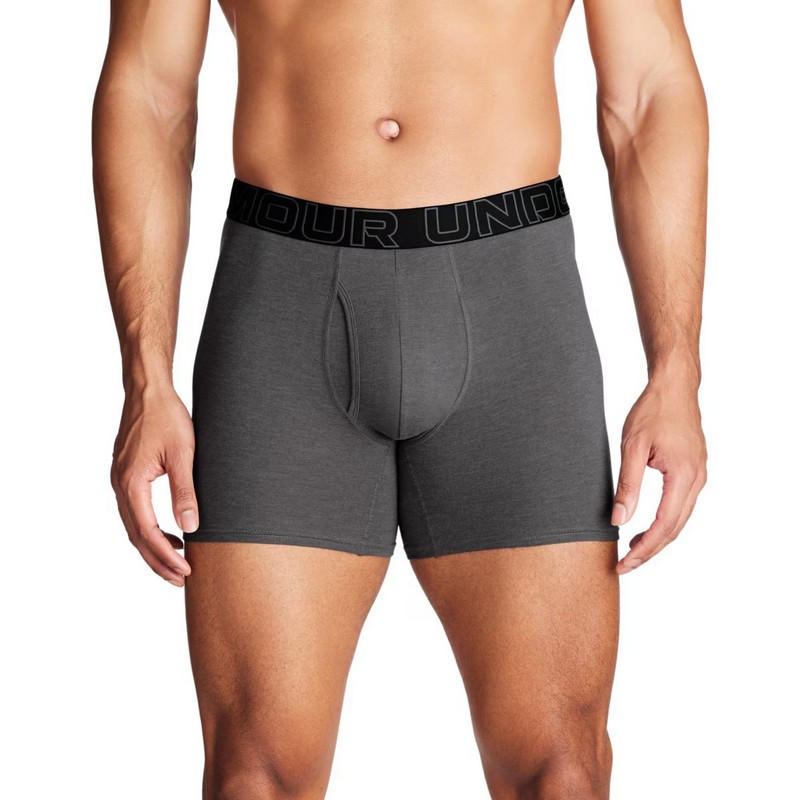 UNDER ARMOUR BOKSERKI PERFORMANCE COTTON 6IN 3 PACK 025