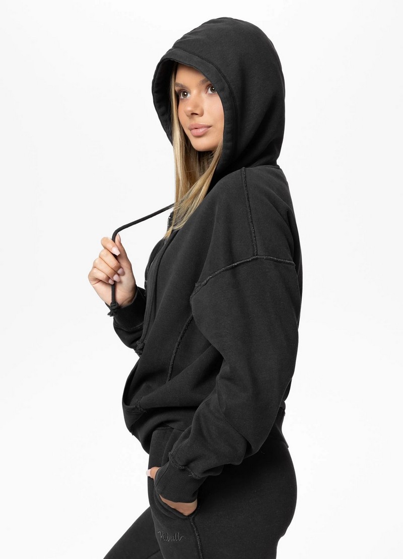 PIT BULL BLUZA WASHED ROZPINANA LOVIA ZIP